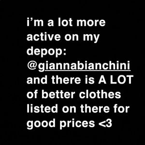 depop: giannabianchini